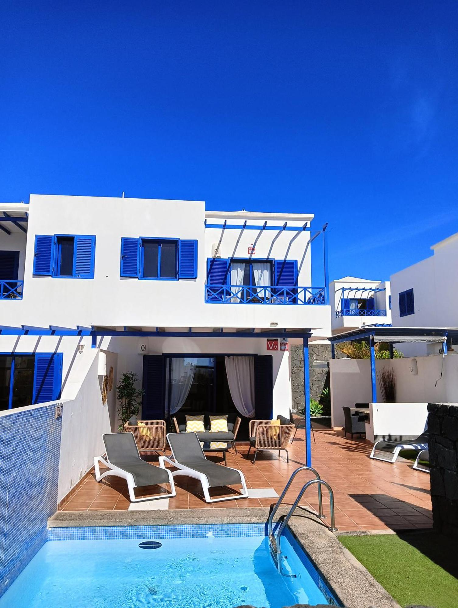 Villa Optimist Rubicon Piscina Climatizable, Frente Al Mar بلايا بلانكا المظهر الخارجي الصورة